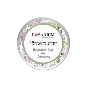 Body Butter - Geranium from ROSARIUM natural cosmetics