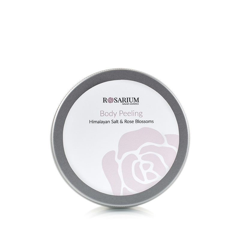 Rose Line - Body Peeling - Himalayan Salt & Rose Blossoms 150ml from ROSARIUM Natural Cosmetics